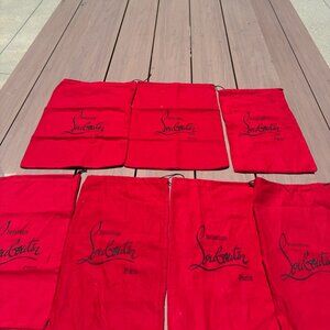 New! 7 Christian Louboutin Shoe Bags!
